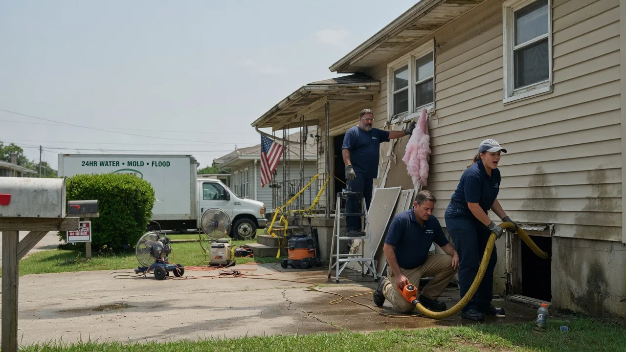 Water Damage Repair in Witts Springs, AR near me